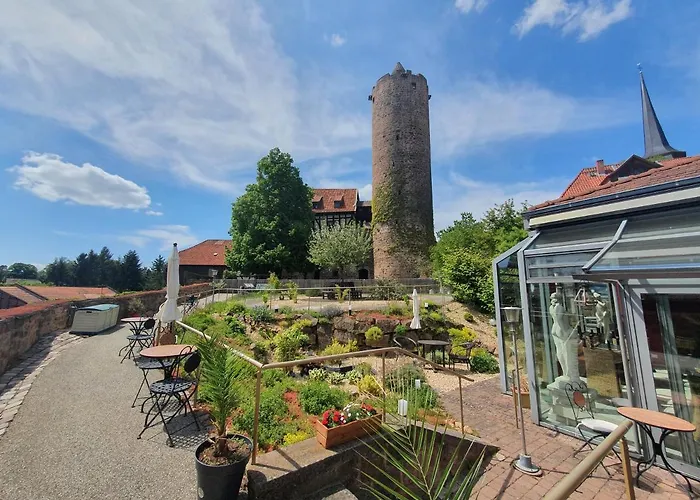 & Cafe Schachtenburg Szálloda Schlitz